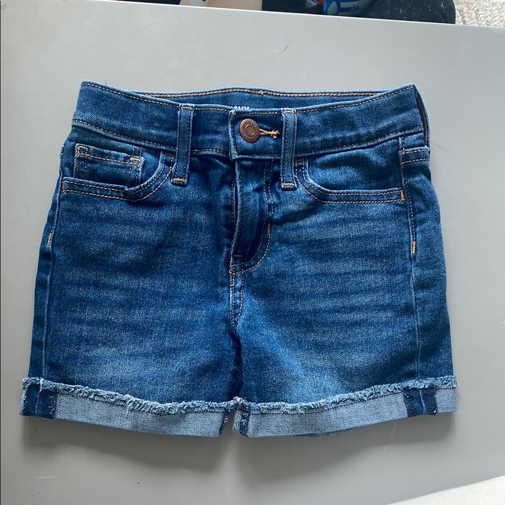 Old Navy High-Rise Blue Denim Shorts